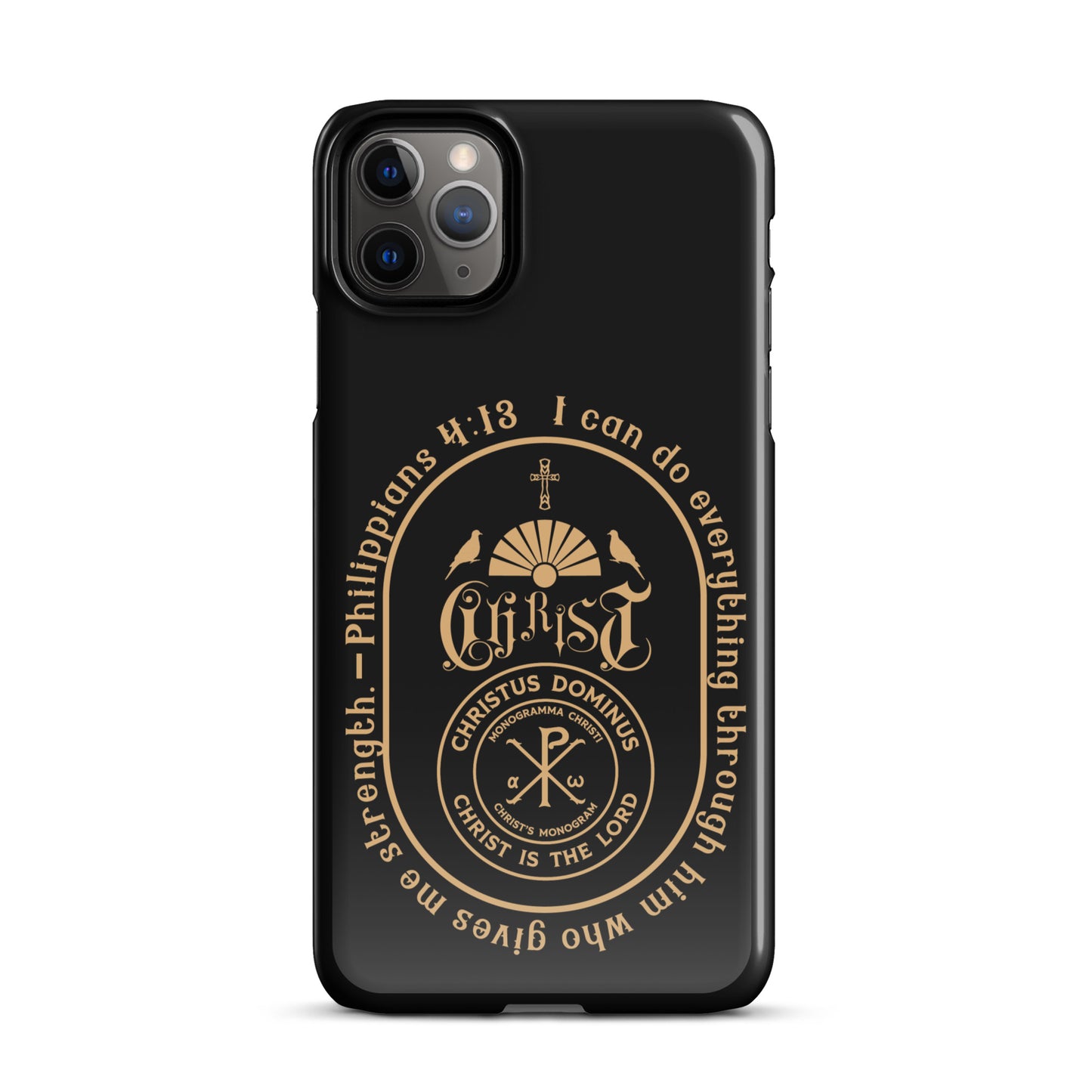 Snap case for iPhone® Kukloso Phillipians 4:13 A - Free Shipping