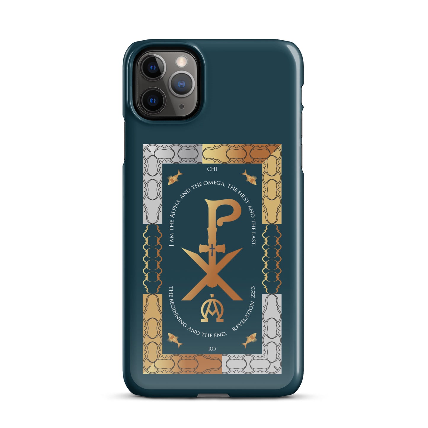 Snap case for iPhone® Kukloso CHI RO Christogram No 19 - Free Shipping