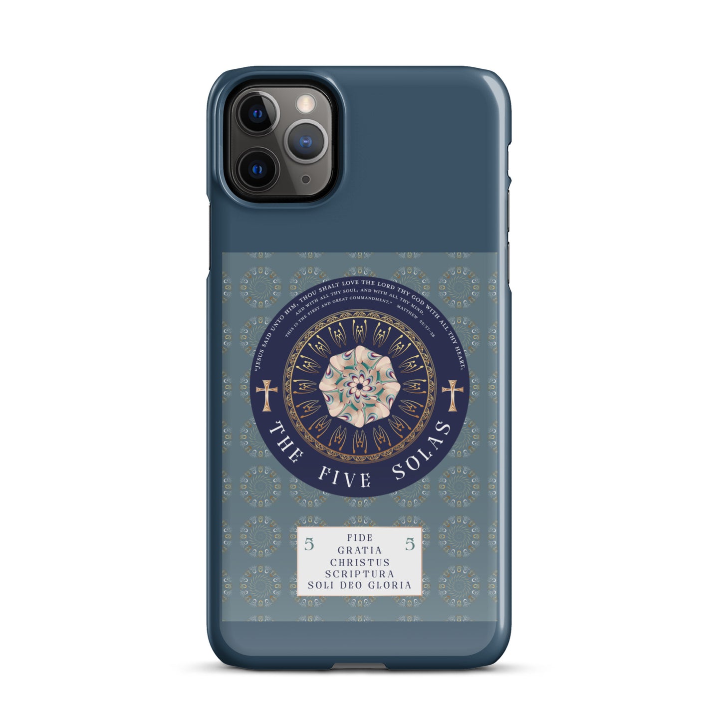 Snap case for iPhone® Kukloso The Five Solas of the Reformation No 10 A - Free Shipping