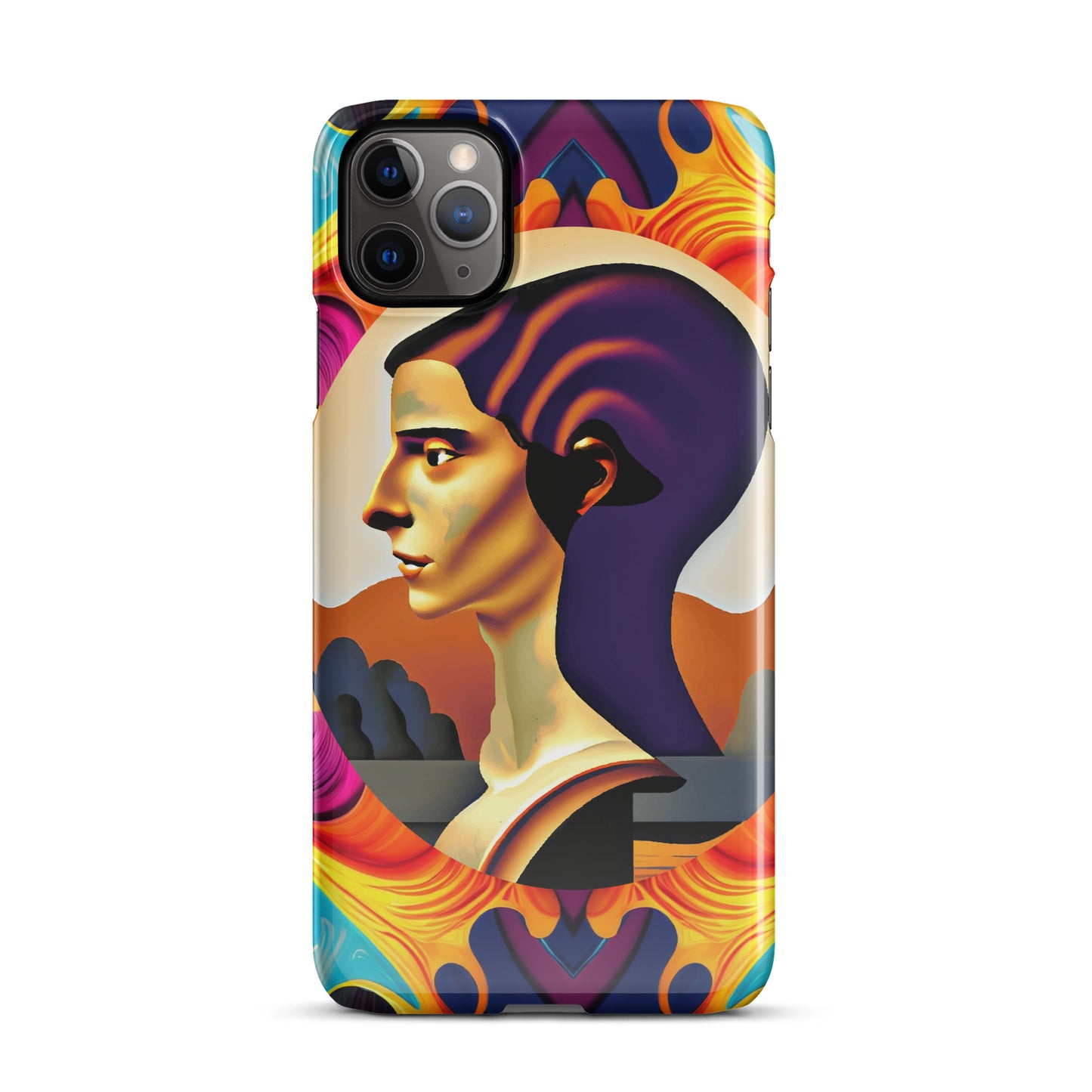 Snap case for iPhone® Kukloso Cubist Faces No 36 - Free Shipping