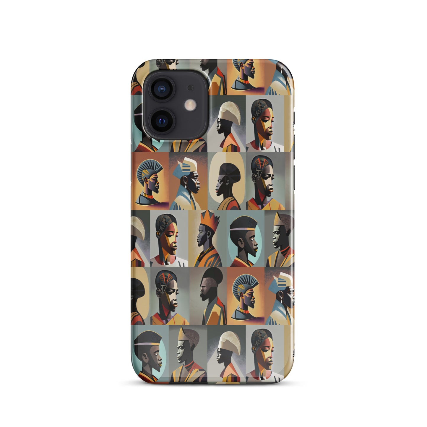 Snap case for iPhone® Kukloso Cubist Faces Collage No 24 - Free Shipping