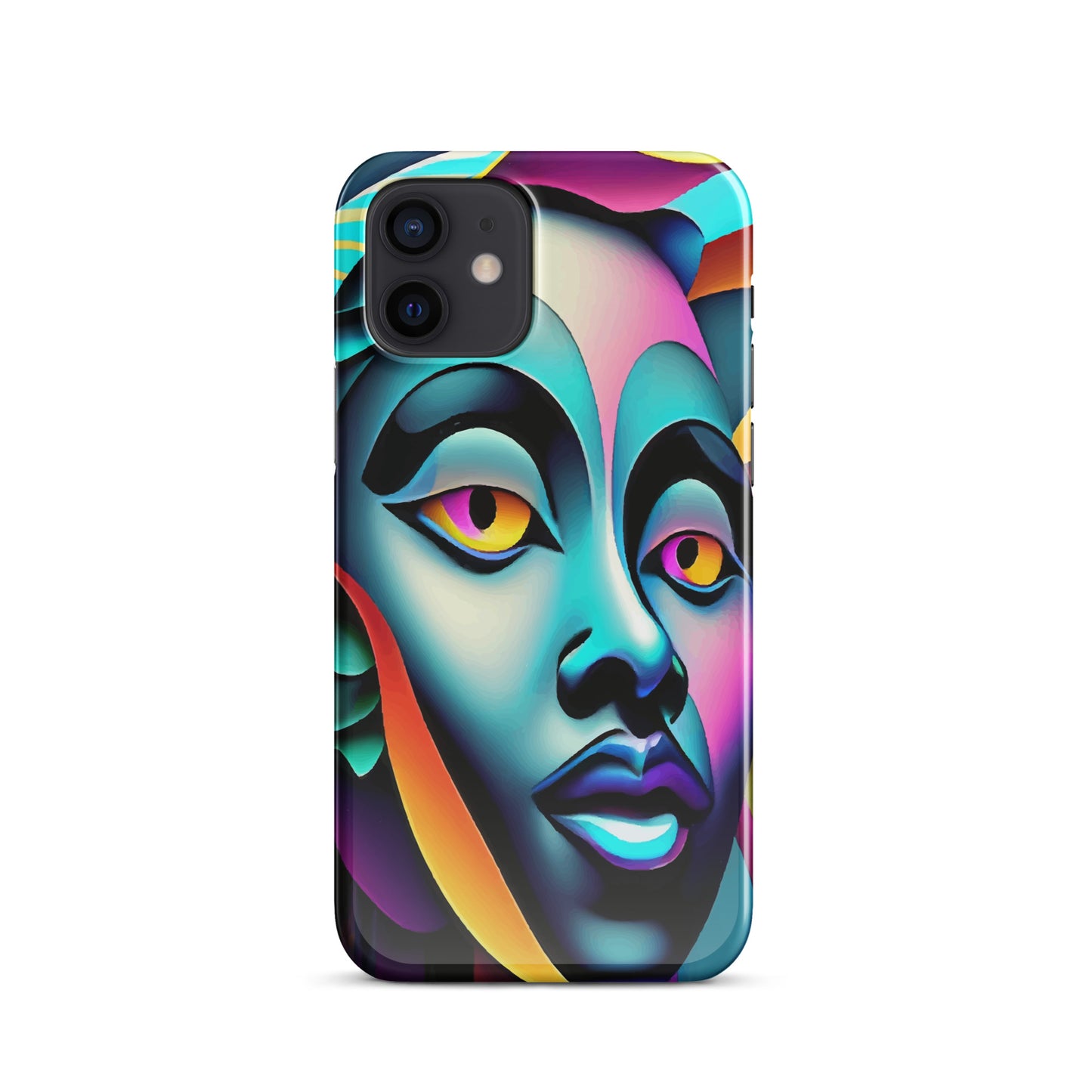 Snap case for iPhone®  Kukloso Cubist Faces No 2 - Free Shipping