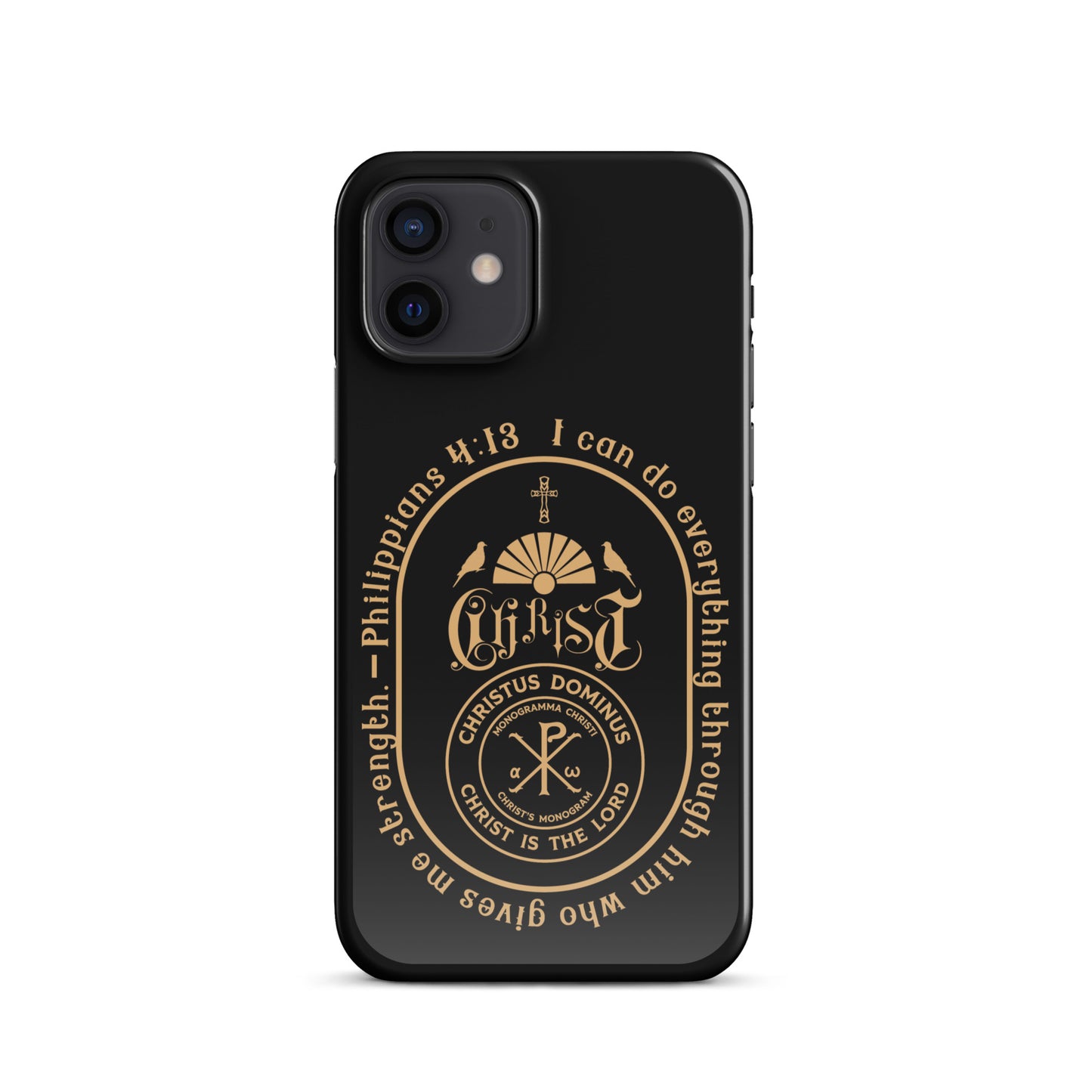 Snap case for iPhone® Kukloso Phillipians 4:13 A - Free Shipping