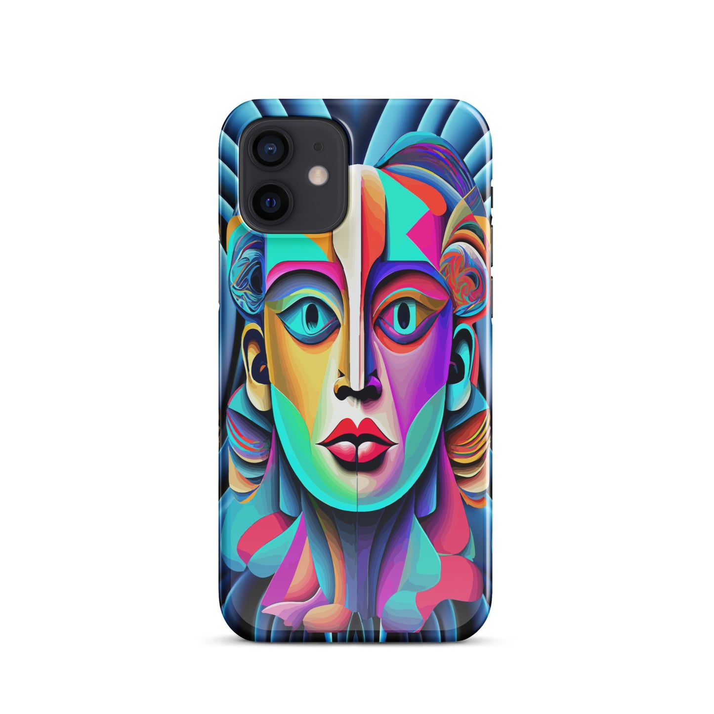 Snap case for iPhone® Kukloso Cubist Faces No 39 - Free Shipping