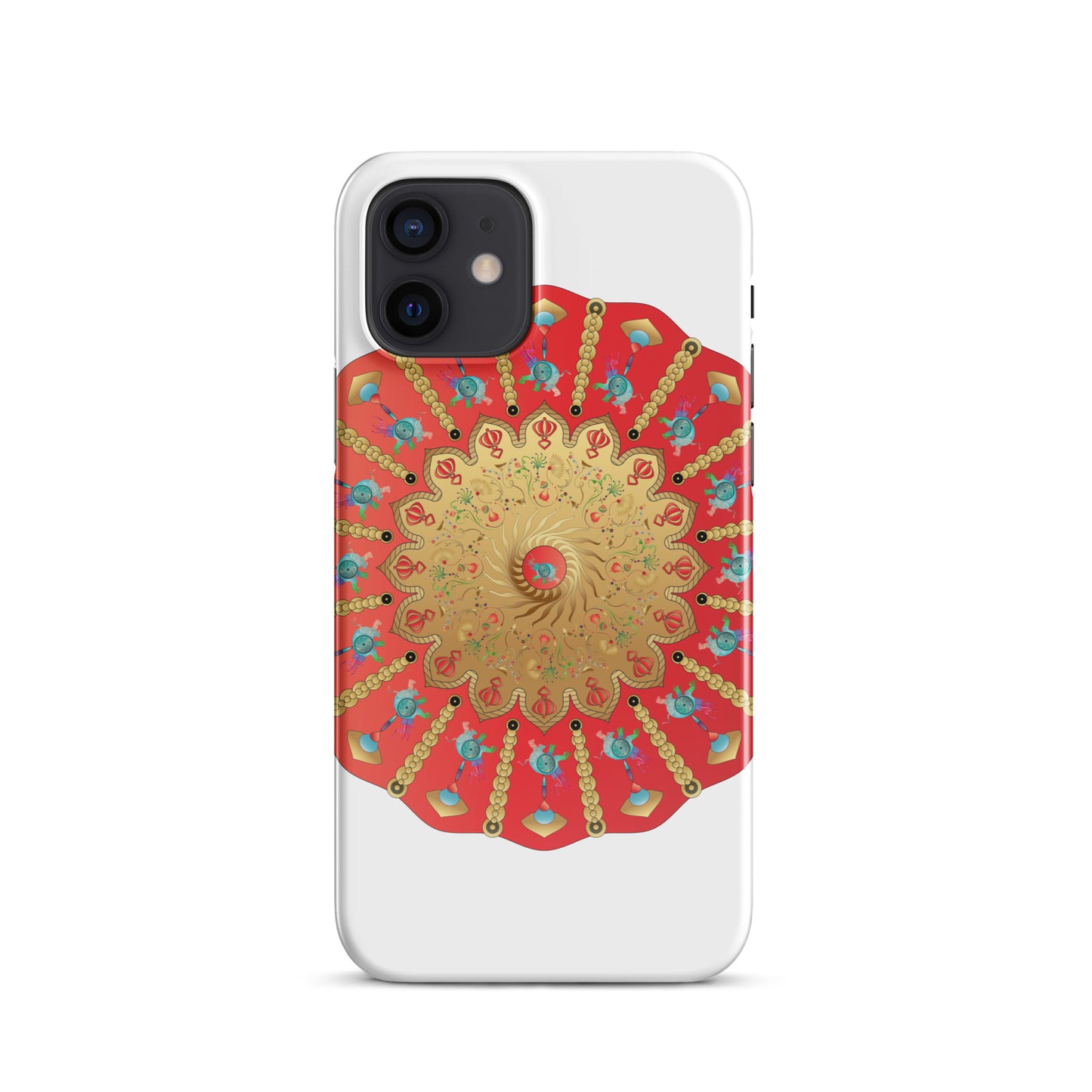 Snap case for iPhone® Kukloso Complexical Mandala No 3898 - Free Shipping