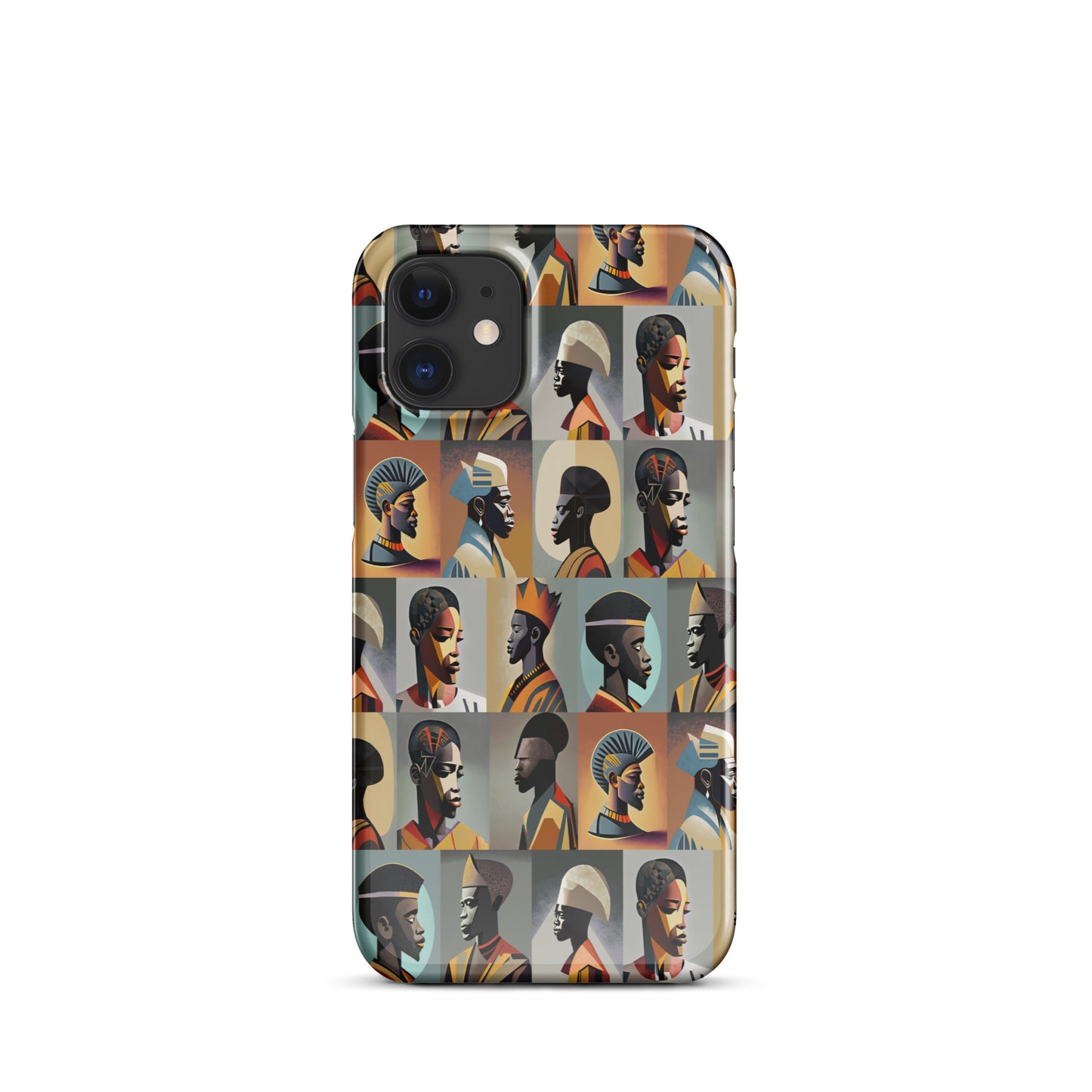 Snap case for iPhone® Kukloso Cubist Faces Collage No 24 - Free Shipping