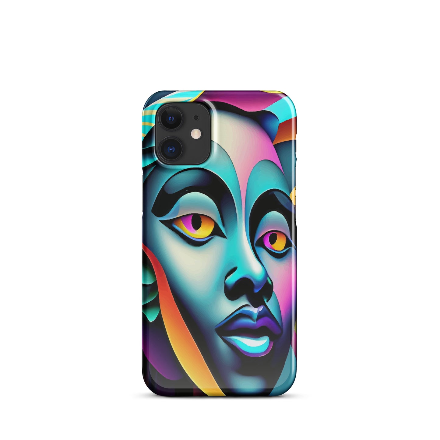 Snap case for iPhone®  Kukloso Cubist Faces No 2 - Free Shipping