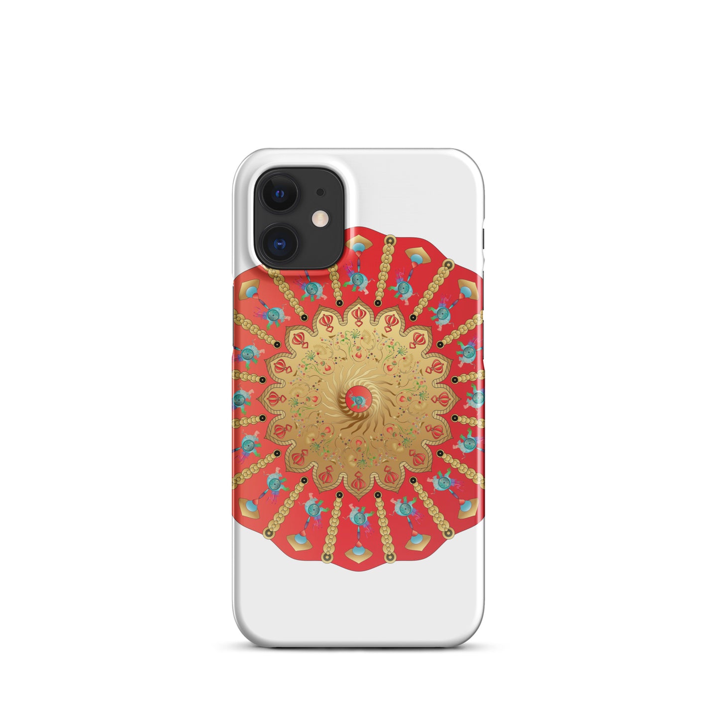 Snap case for iPhone® Kukloso Complexical Mandala No 3898 - Free Shipping