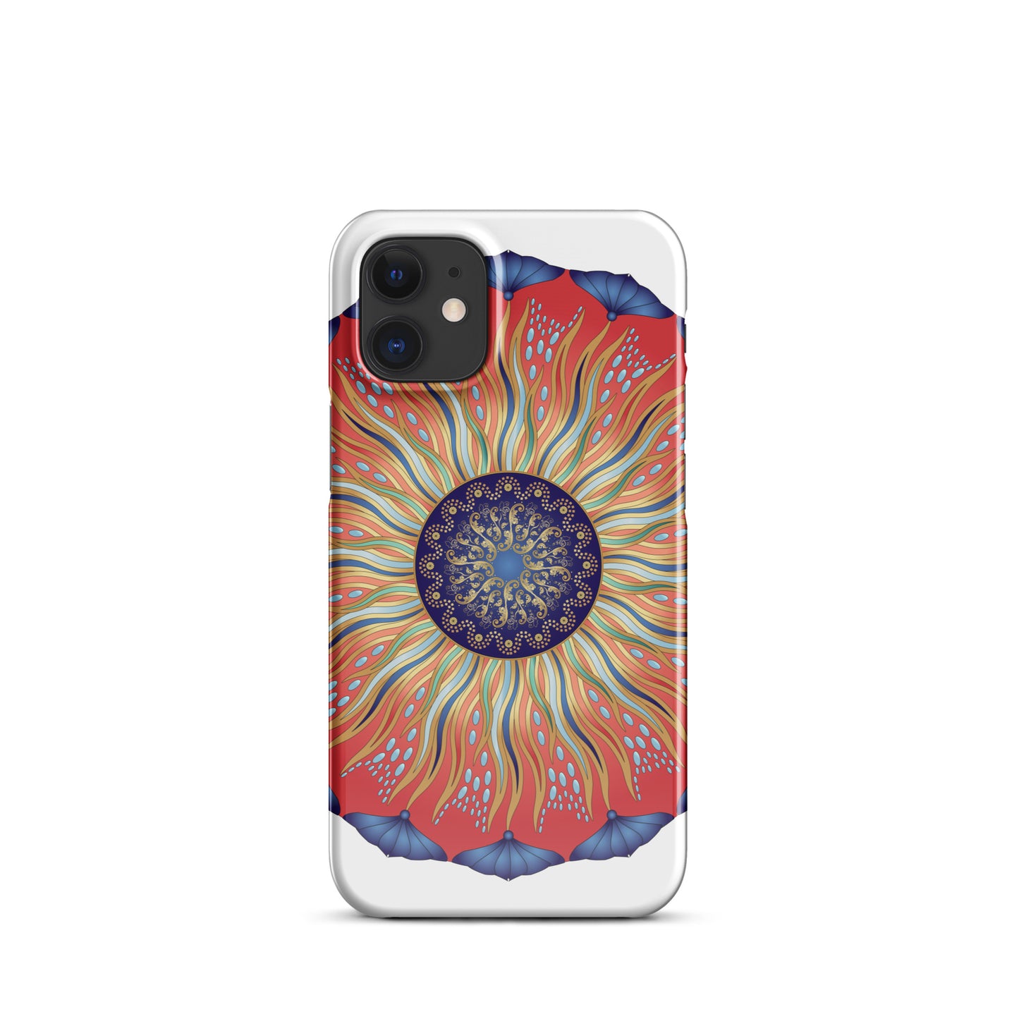 Snap case for iPhone® Kukloso Circularium Mandala No 2627 - Free Shipping