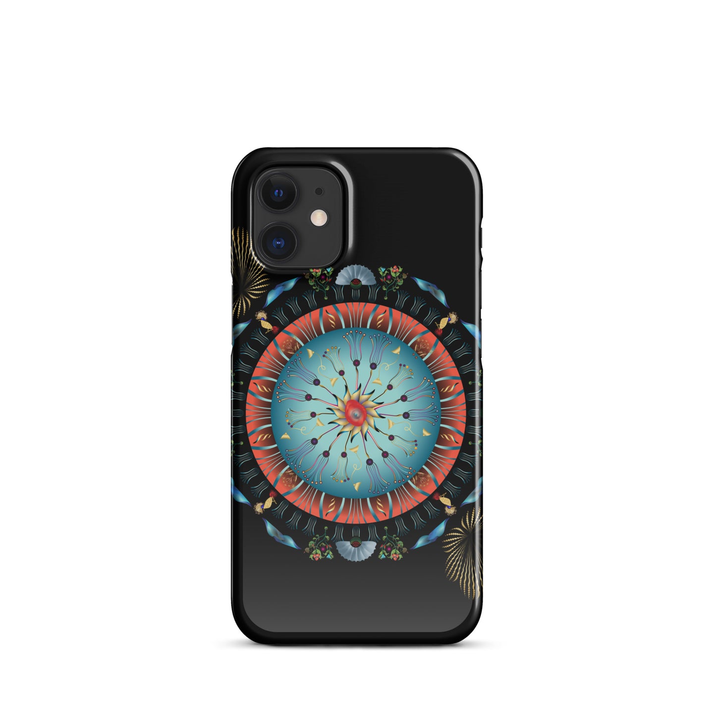 Snap case for iPhone® Kukloso OVC Mandala No 3136 - Free Shipping