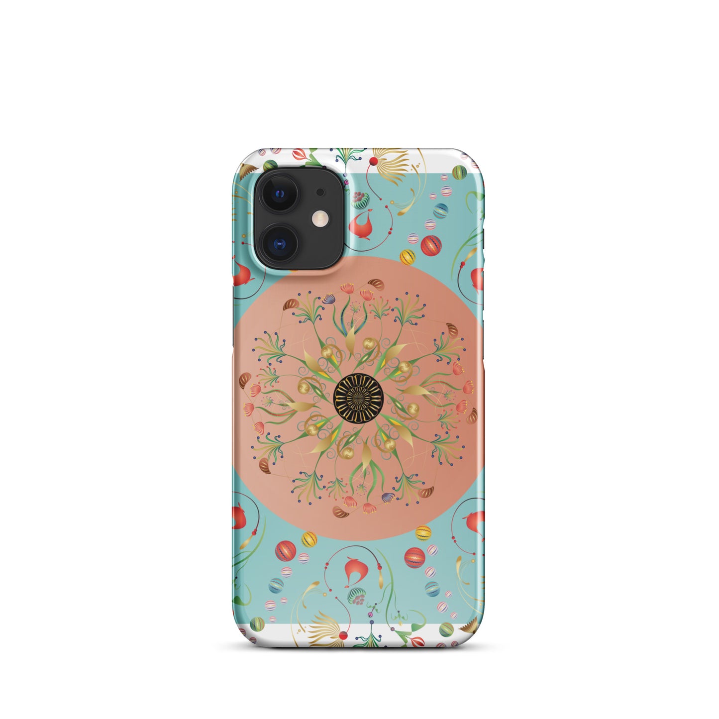 Snap case for iPhone® Kukloso Kuklos Mandala No 4390-A - Free Shipping