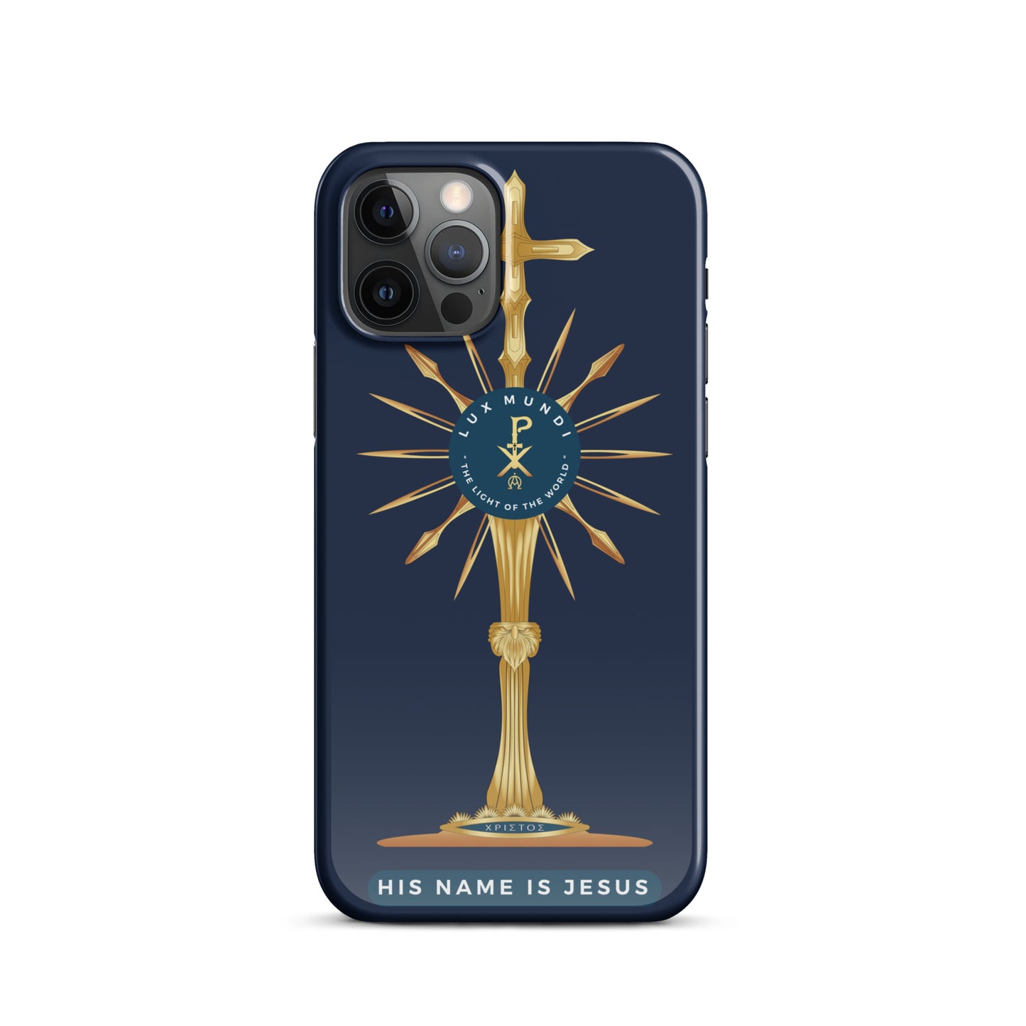 Snap case for iPhone® Kukloso LUX MUNDI 'Light of the World' - Free Shipping
