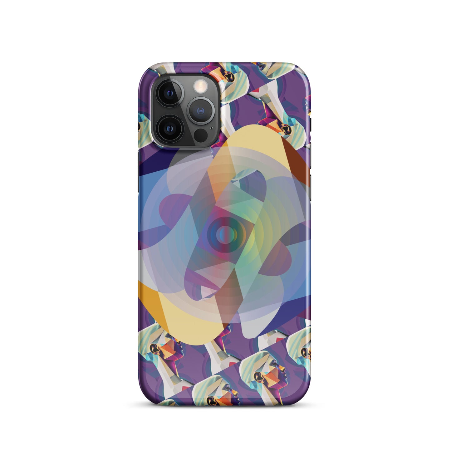 Snap case for iPhone® Kukloso Cubist Face Collage No 1 - Free Shipping