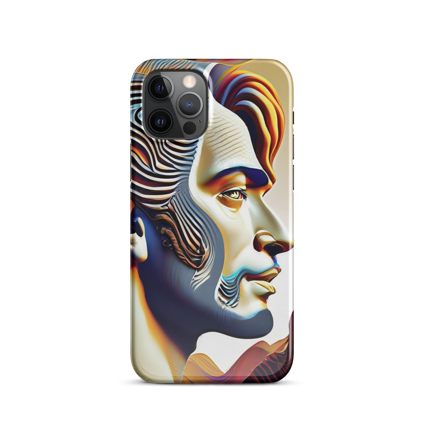 Snap case for iPhone® Kukloso Cubist Faces No 19 - Free Shipping