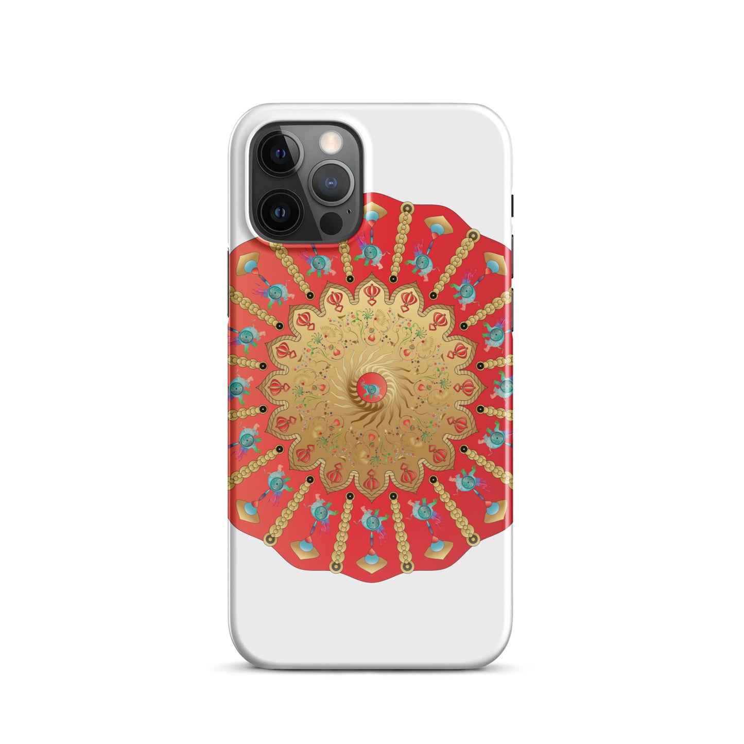 Snap case for iPhone® Kukloso Complexical Mandala No 3898 - Free Shipping