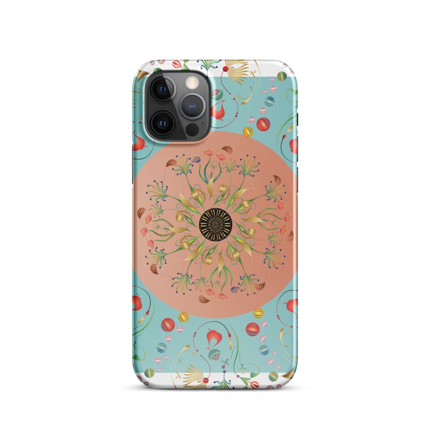 Snap case for iPhone® Kukloso Kuklos Mandala No 4390-A - Free Shipping