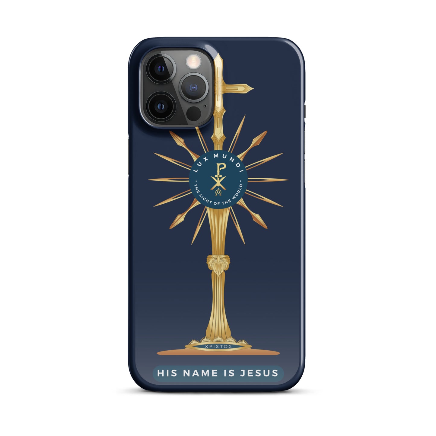 Snap case for iPhone® Kukloso LUX MUNDI 'Light of the World' - Free Shipping