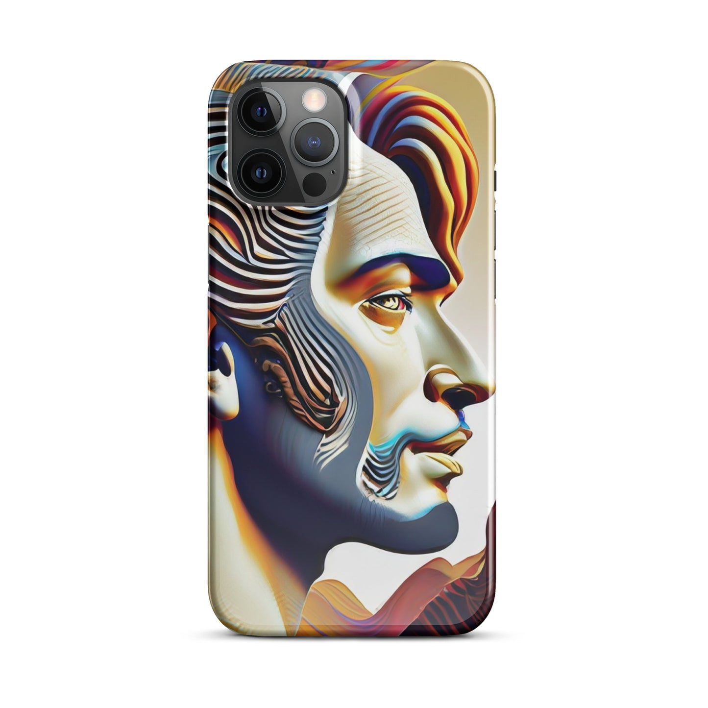 Snap case for iPhone® Kukloso Cubist Faces No 19 - Free Shipping