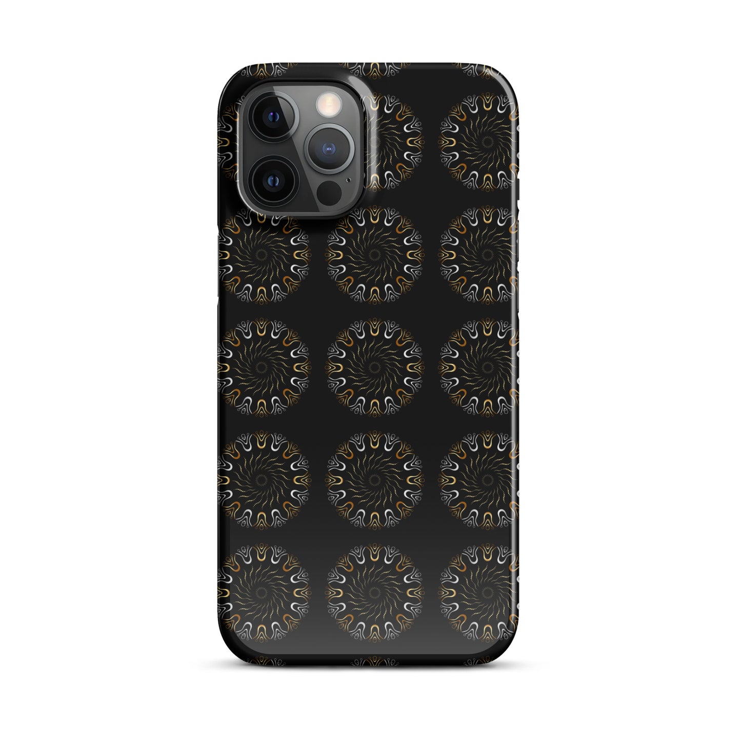 Snap case for iPhone®  Kukloso Mandala Pattern - Free Shipping