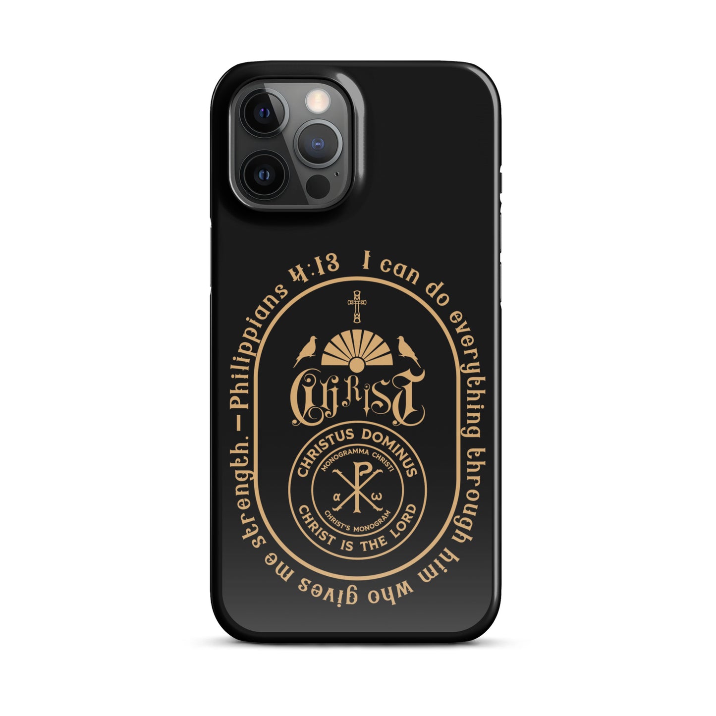 Snap case for iPhone® Kukloso Phillipians 4:13 A - Free Shipping