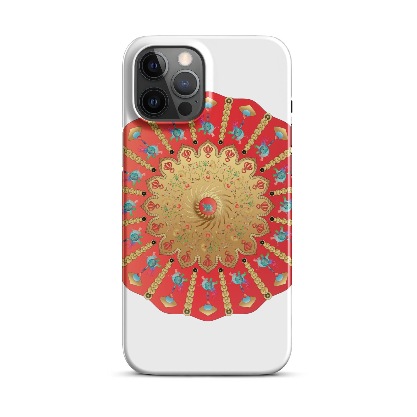 Snap case for iPhone® Kukloso Complexical Mandala No 3898 - Free Shipping