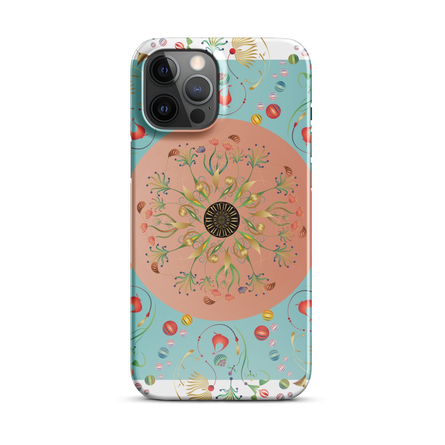 Snap case for iPhone® Kukloso Kuklos Mandala No 4390-A - Free Shipping