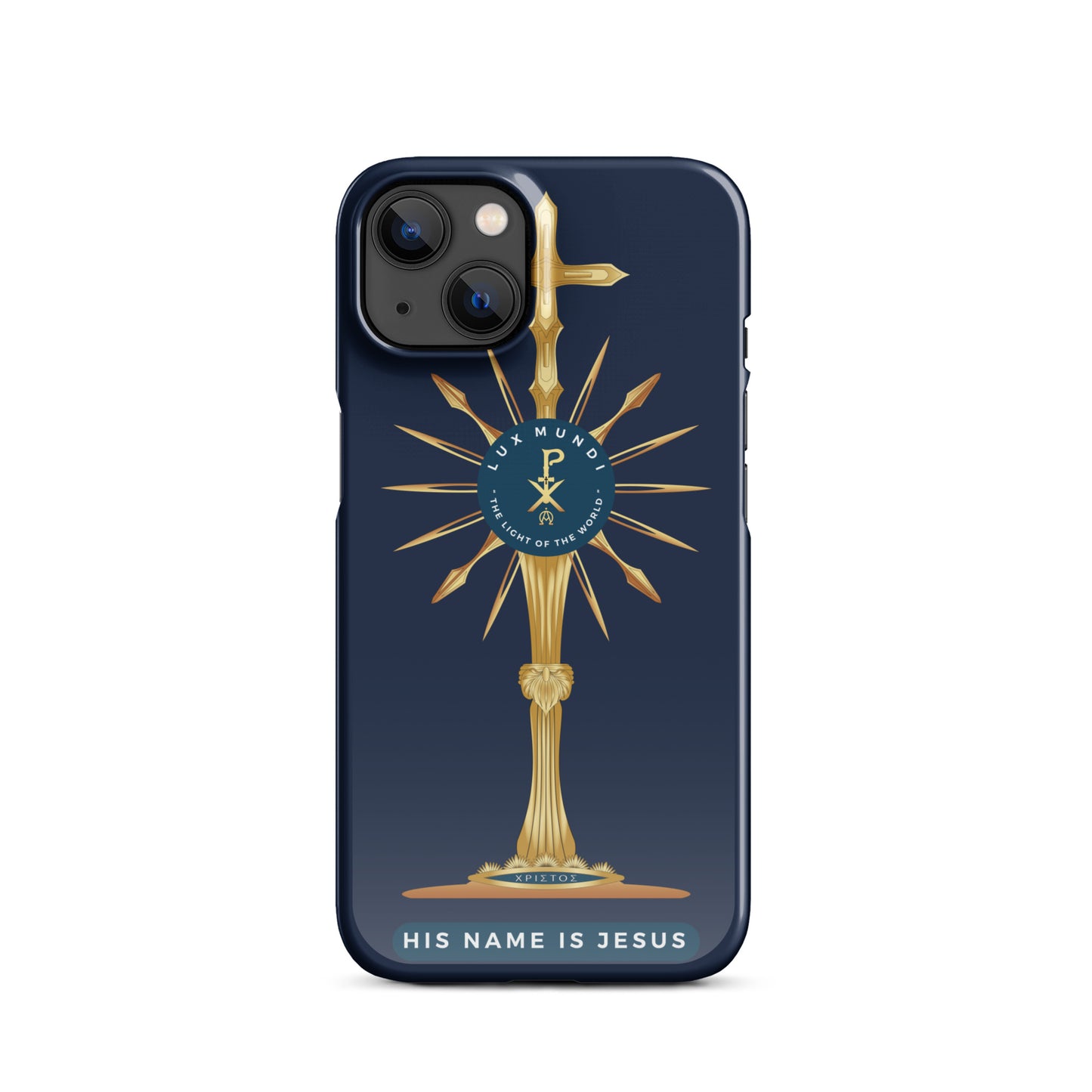 Snap case for iPhone® Kukloso LUX MUNDI 'Light of the World' - Free Shipping