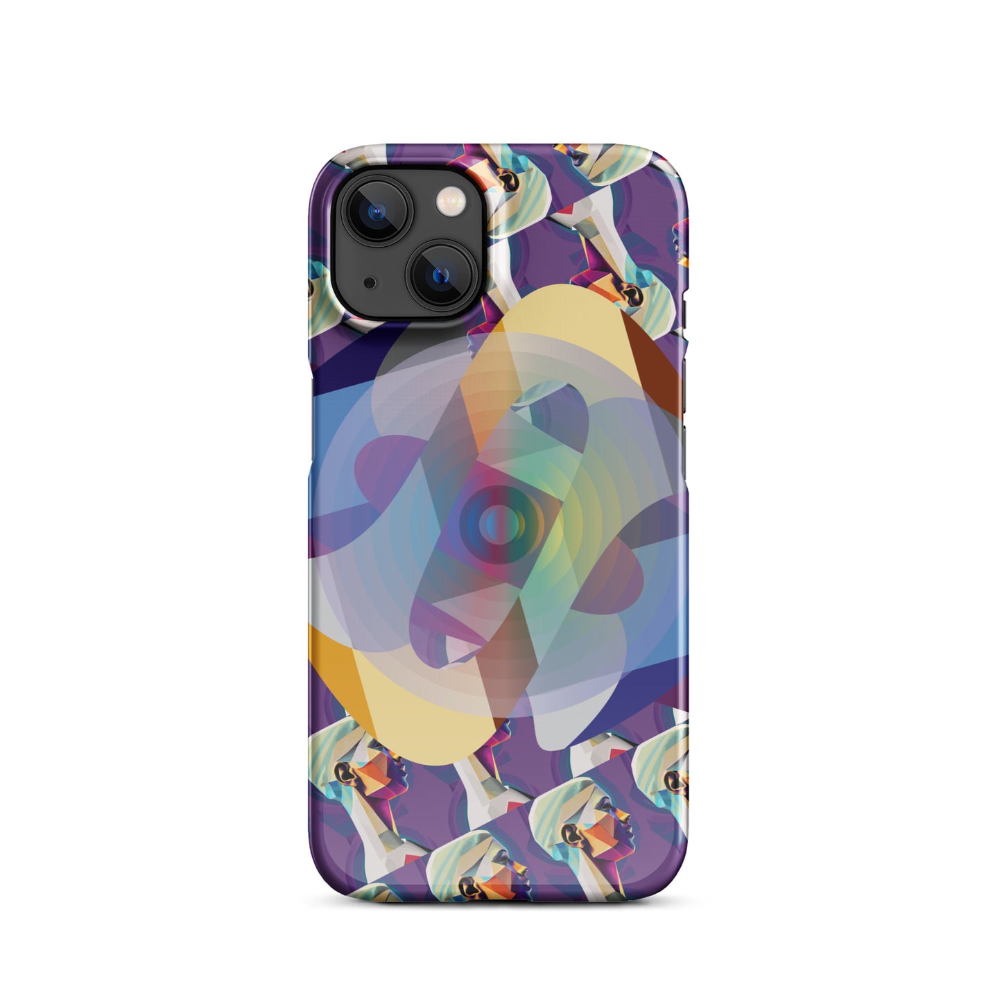 Snap case for iPhone® Kukloso Cubist Face Collage No 1 - Free Shipping