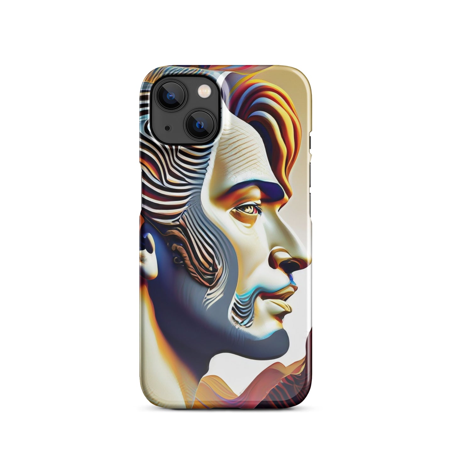 Snap case for iPhone® Kukloso Cubist Faces No 19 - Free Shipping