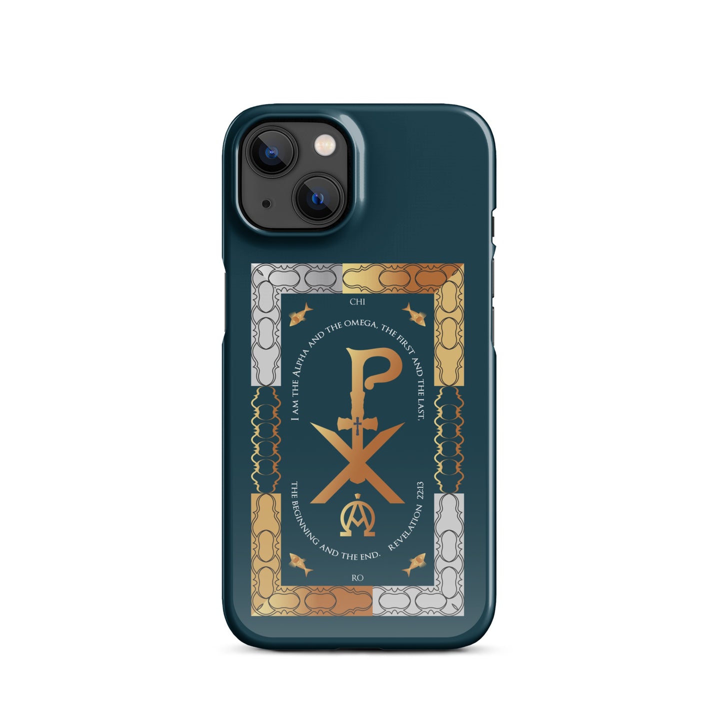 Snap case for iPhone® Kukloso CHI RO Christogram No 19 - Free Shipping