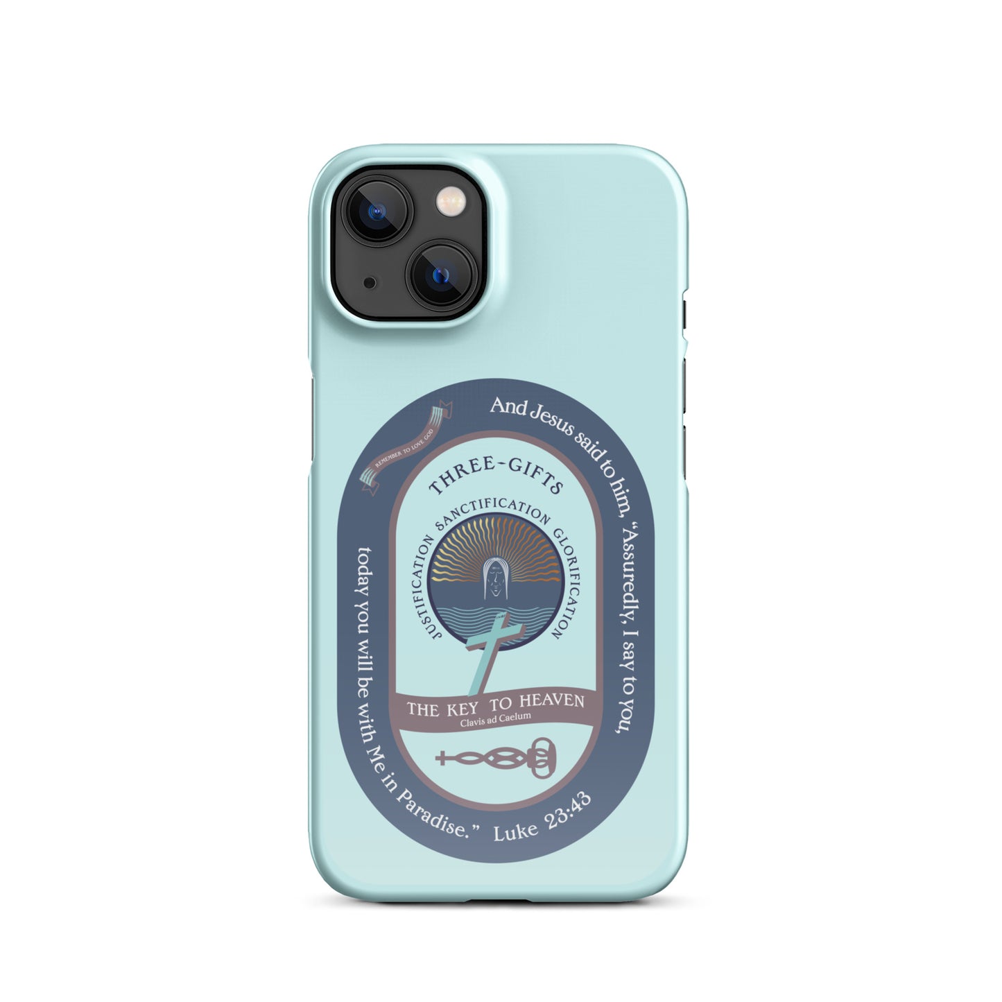 Snap case for iPhone® Kukloso Luke 23:43 - Free Shipping