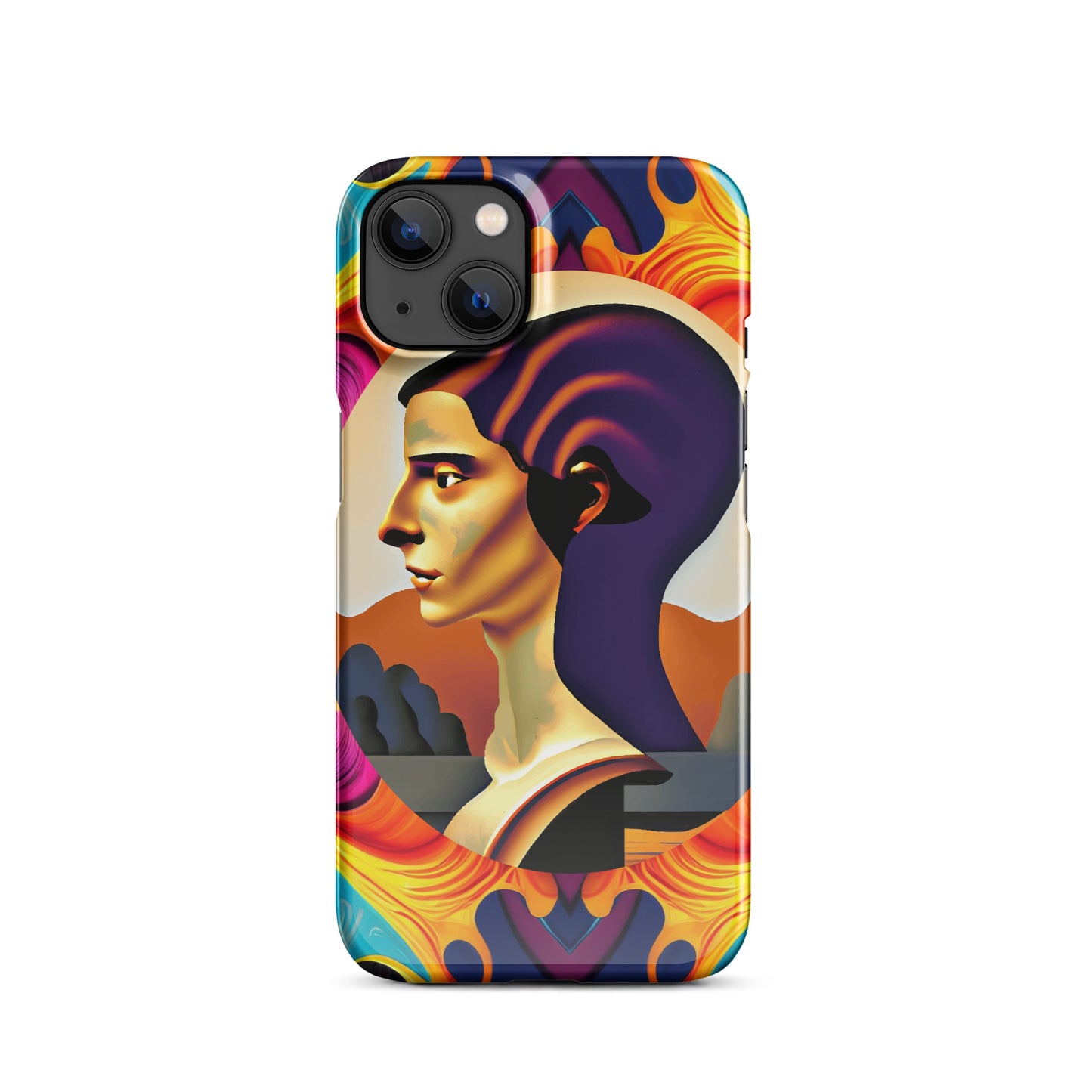 Snap case for iPhone® Kukloso Cubist Faces No 36 - Free Shipping