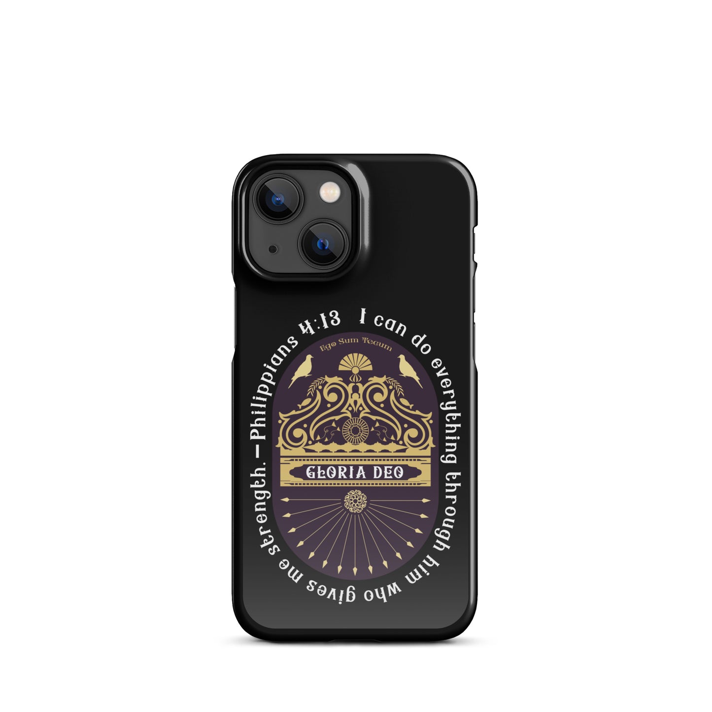 Snap case for iPhone® Kukloso Philippians 4:13 - Free Shipping