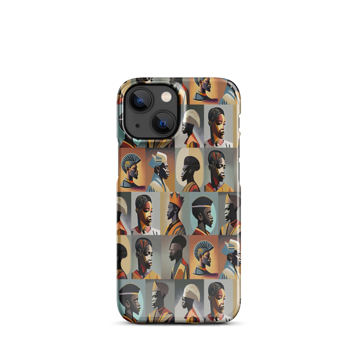 Snap case for iPhone® Kukloso Cubist Faces Collage No 24 - Free Shipping