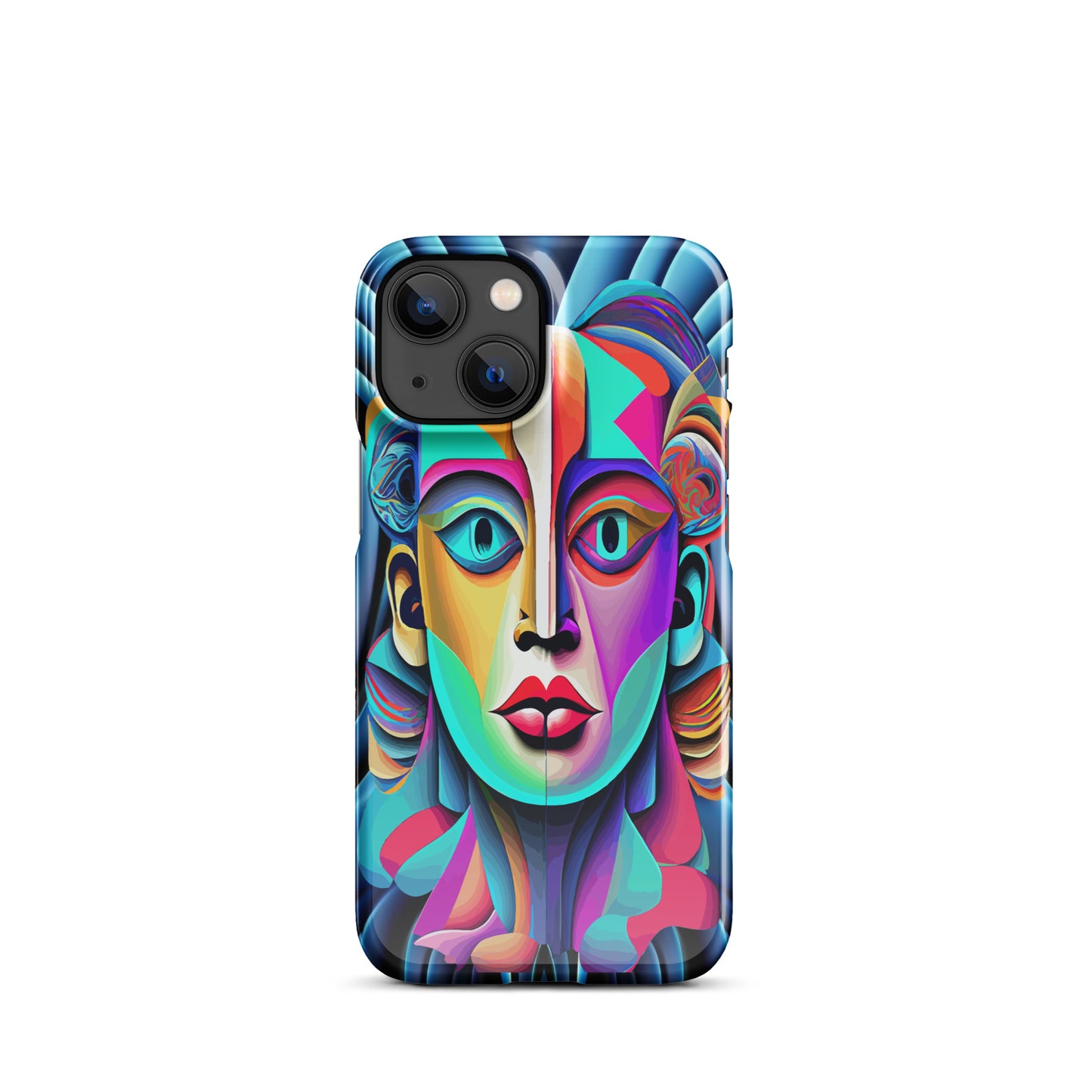 Snap case for iPhone® Kukloso Cubist Faces No 39 - Free Shipping