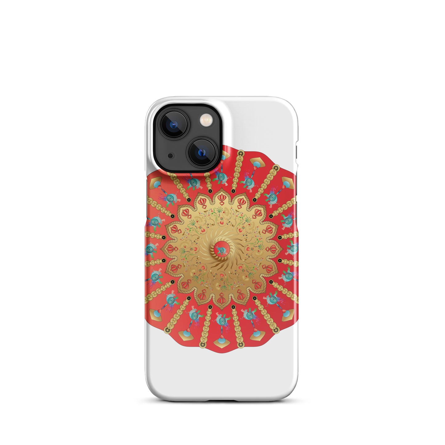 Snap case for iPhone® Kukloso Complexical Mandala No 3898 - Free Shipping