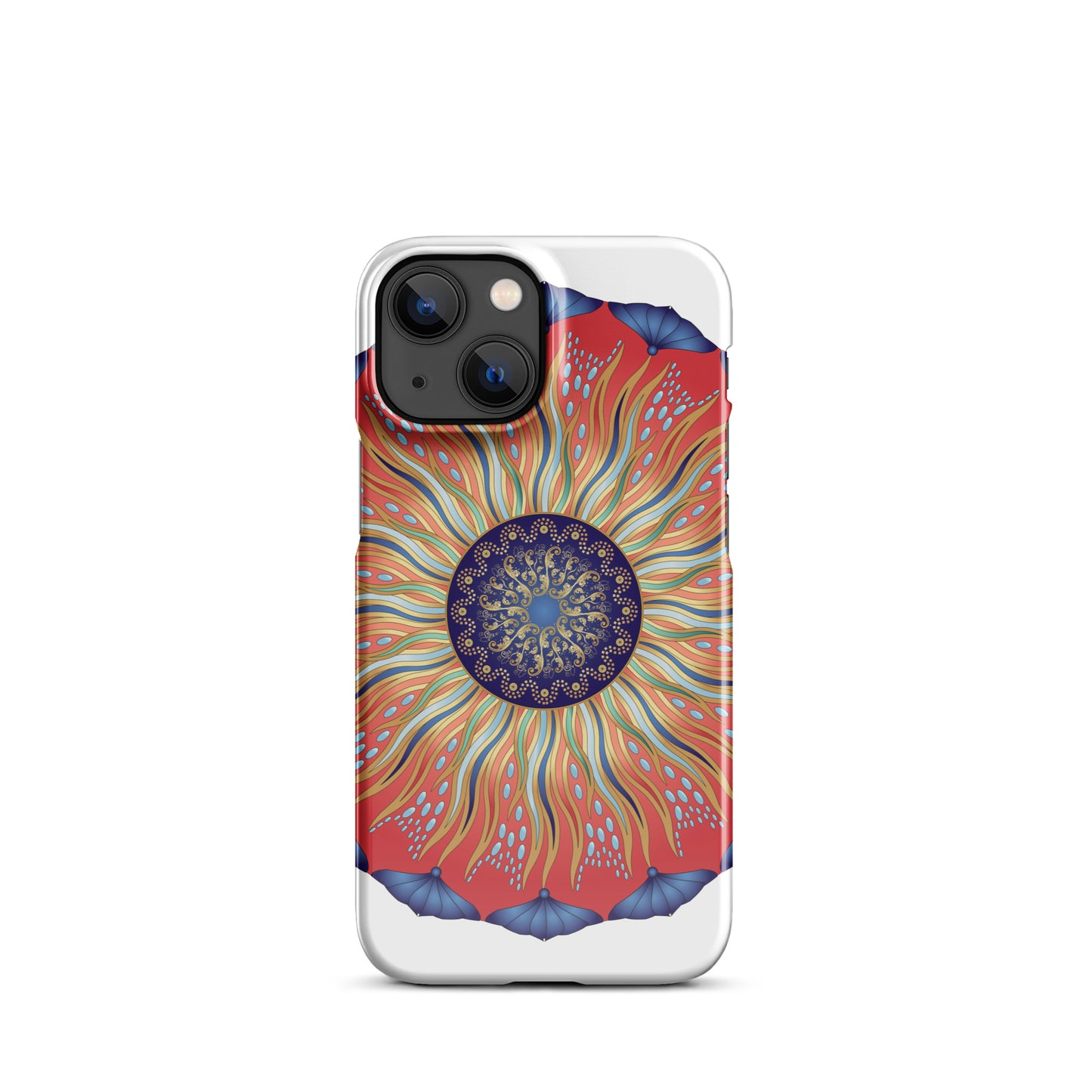 Snap case for iPhone® Kukloso Circularium Mandala No 2627 - Free Shipping