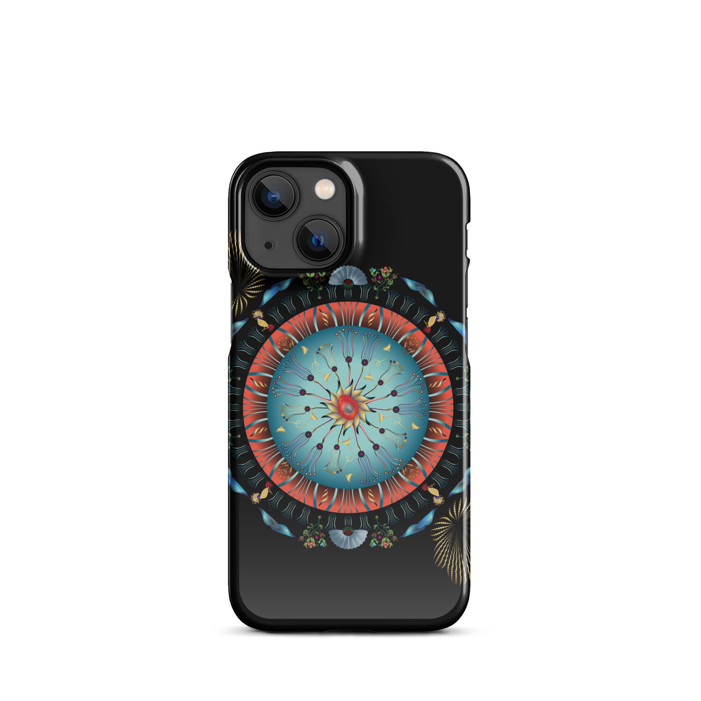 Snap case for iPhone® Kukloso OVC Mandala No 3136 - Free Shipping