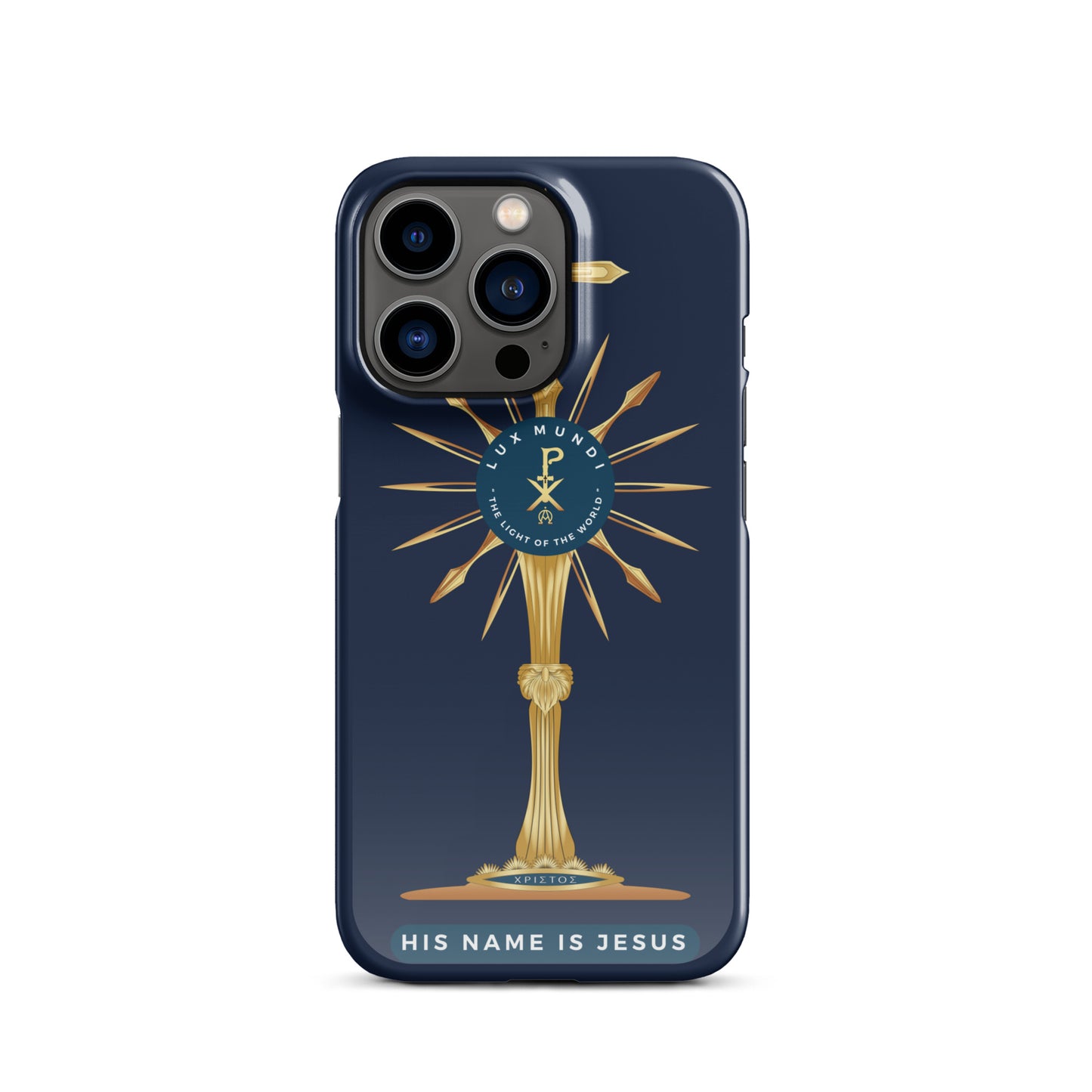 Snap case for iPhone® Kukloso LUX MUNDI 'Light of the World' - Free Shipping