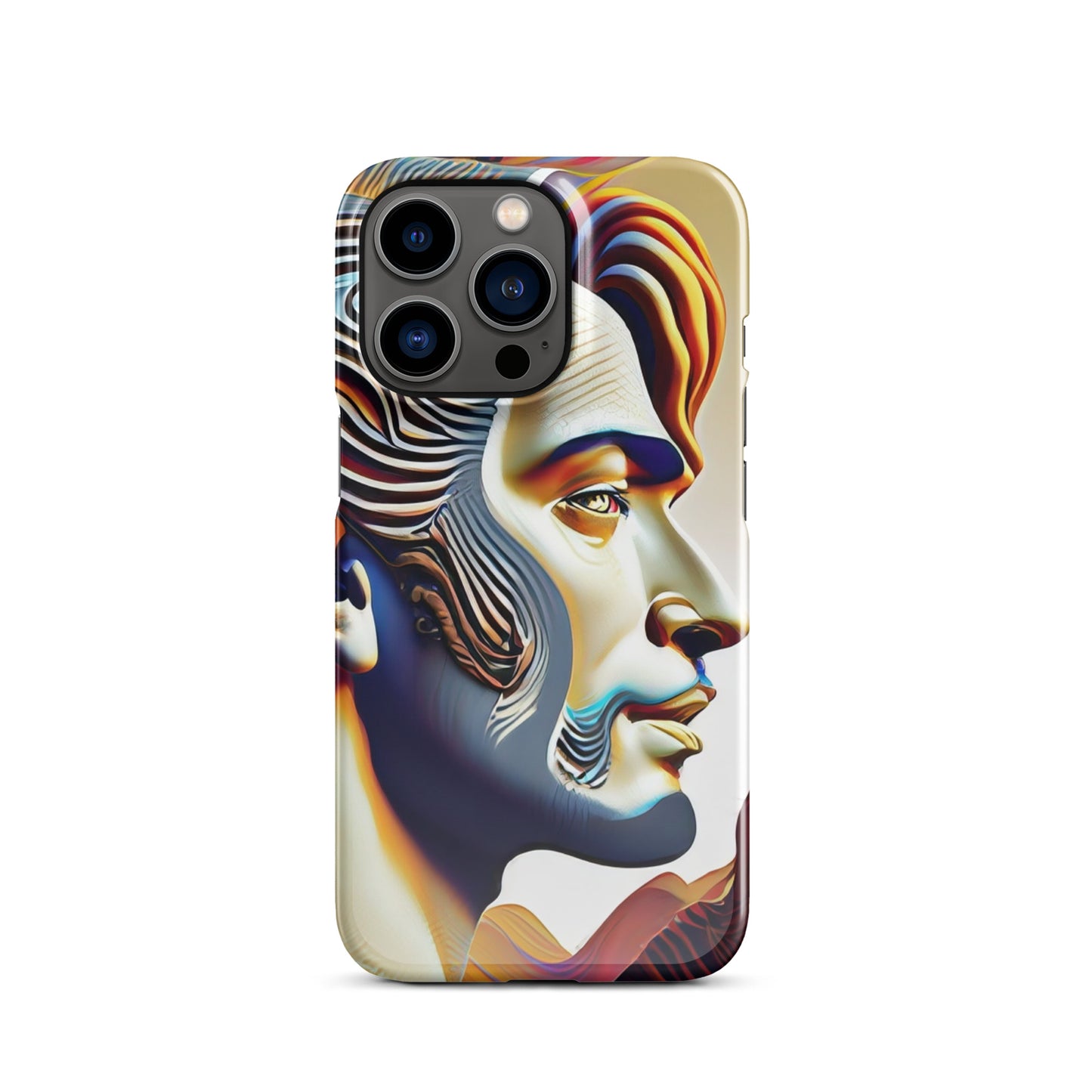 Snap case for iPhone® Kukloso Cubist Faces No 19 - Free Shipping