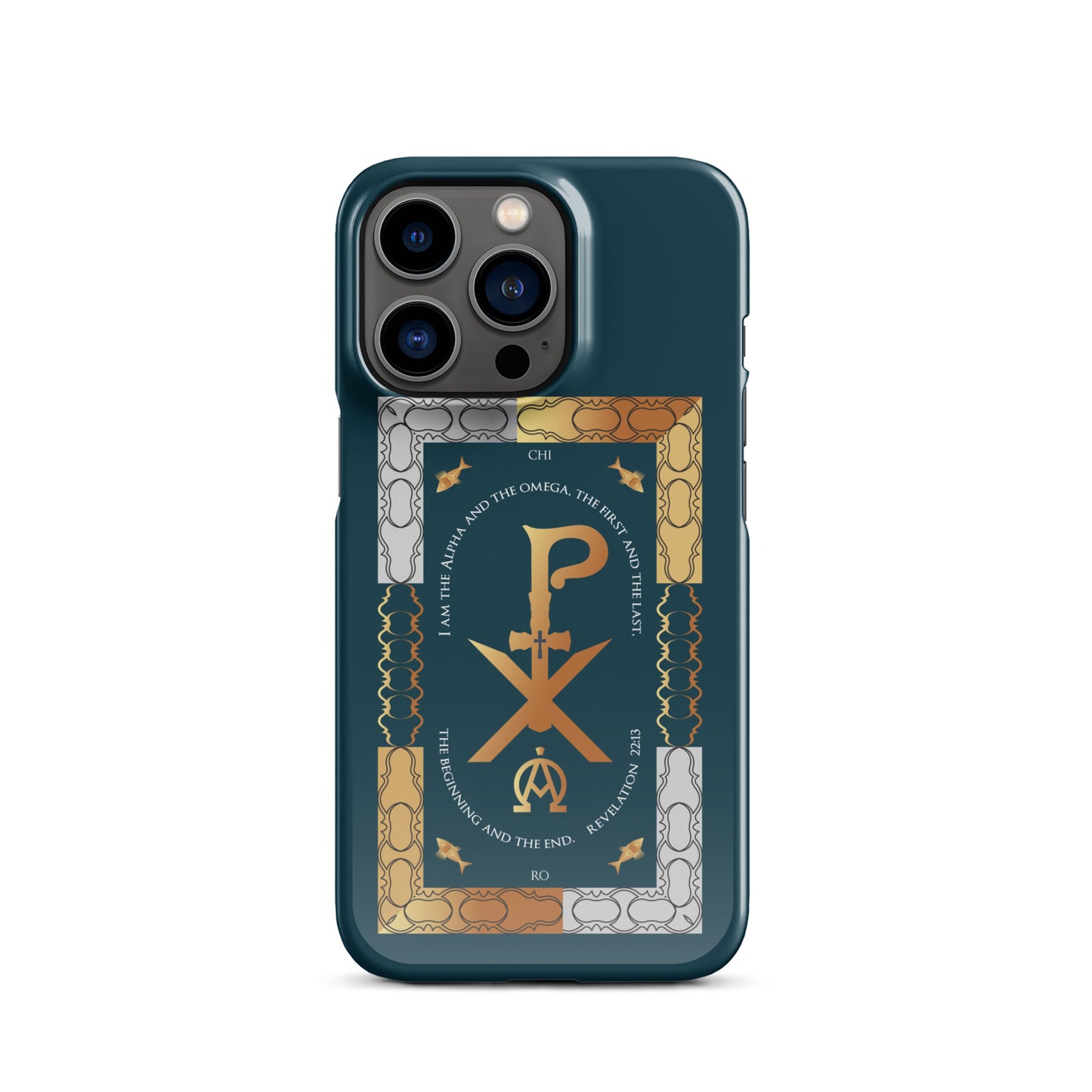 Snap case for iPhone® Kukloso CHI RO Christogram No 19 - Free Shipping