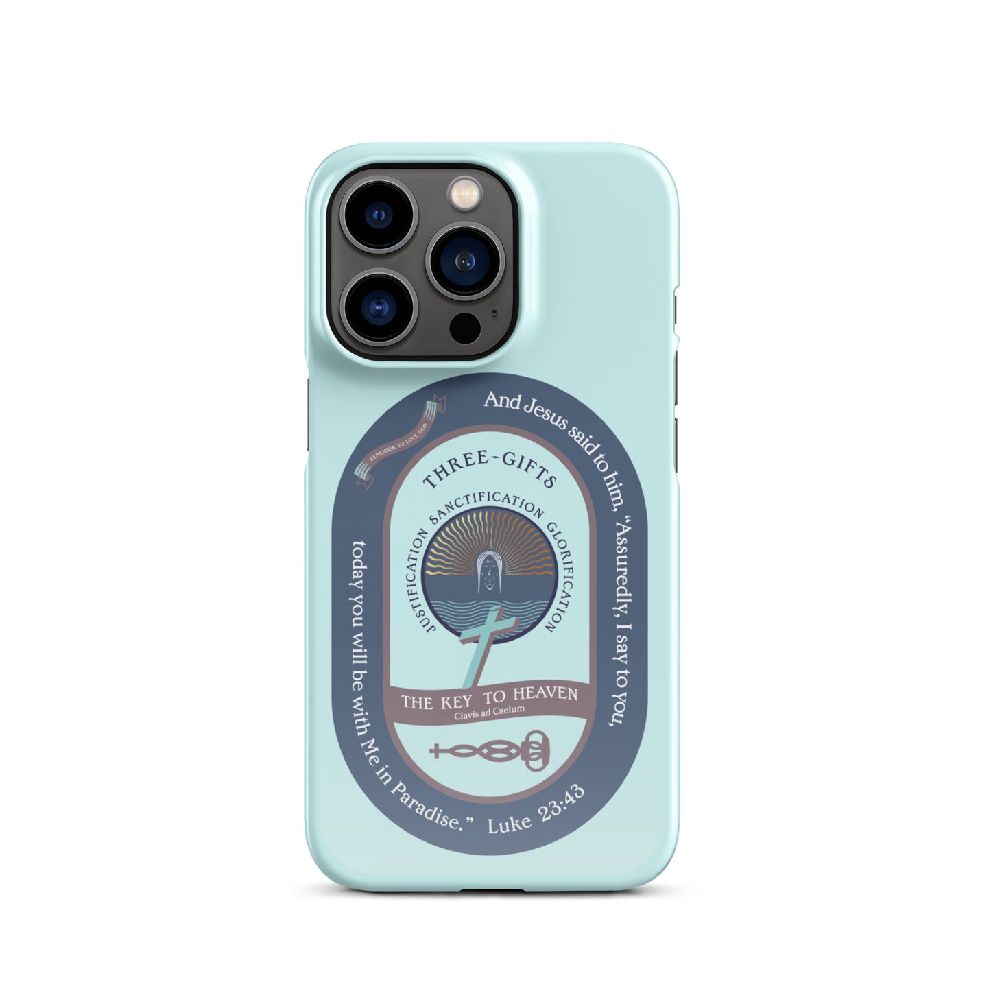 Snap case for iPhone® Kukloso Luke 23:43 - Free Shipping