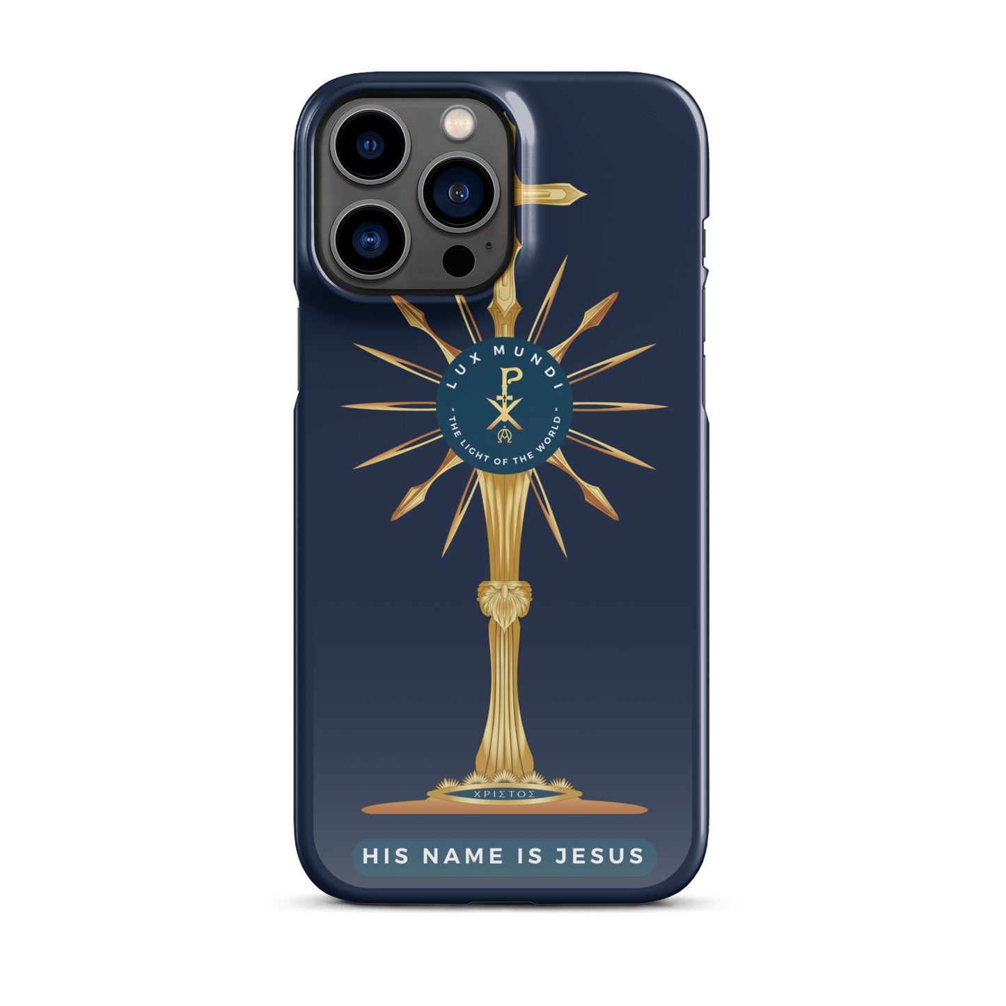 Snap case for iPhone® Kukloso LUX MUNDI 'Light of the World' - Free Shipping