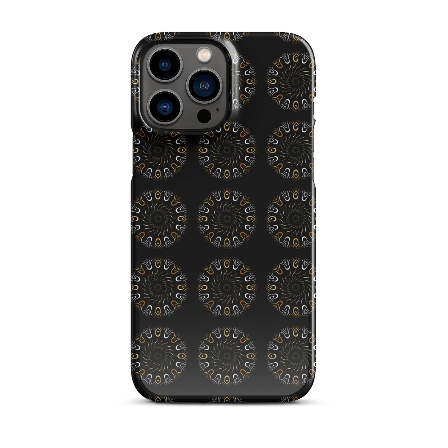 Snap case for iPhone®  Kukloso Mandala Pattern - Free Shipping