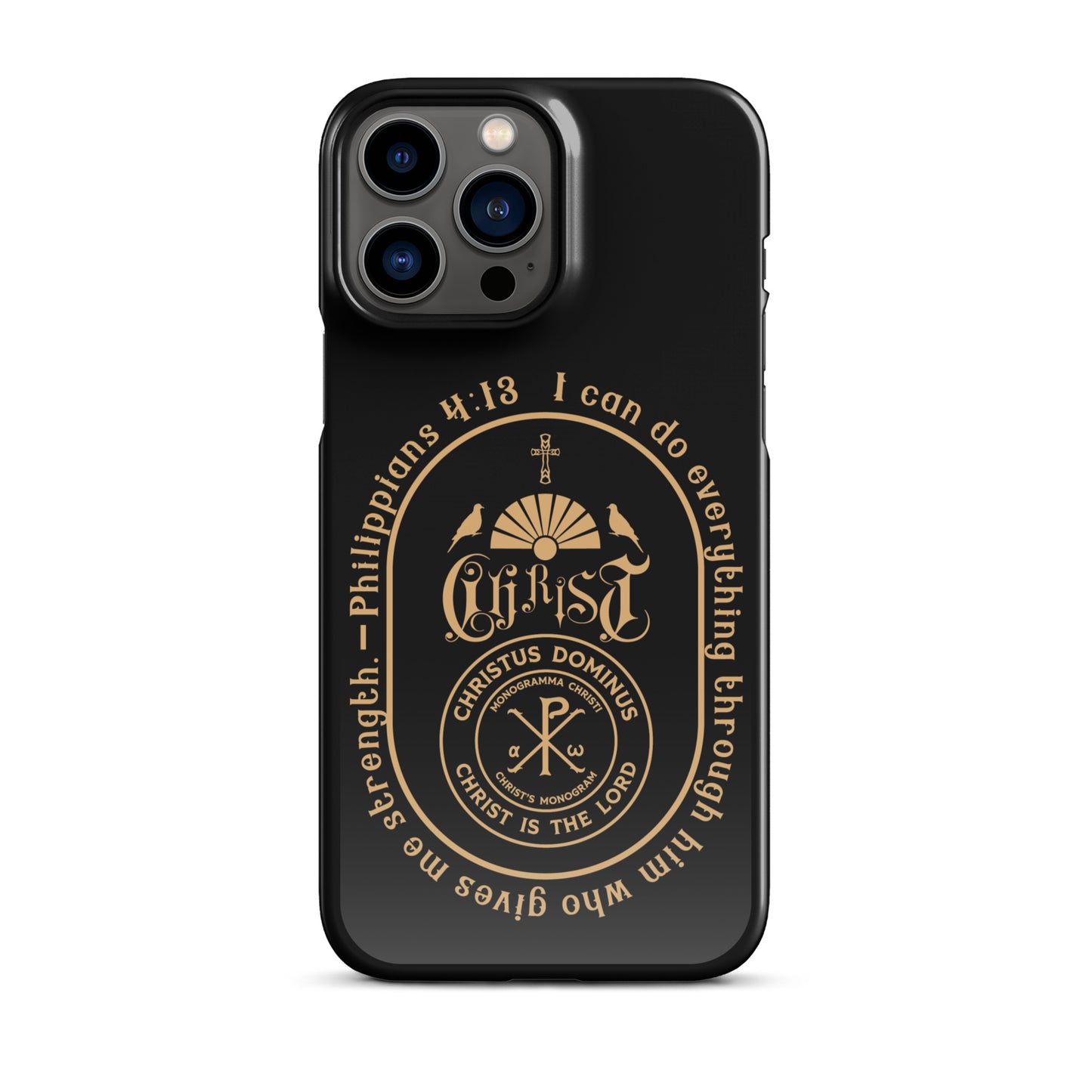 Snap case for iPhone® Kukloso Phillipians 4:13 A - Free Shipping