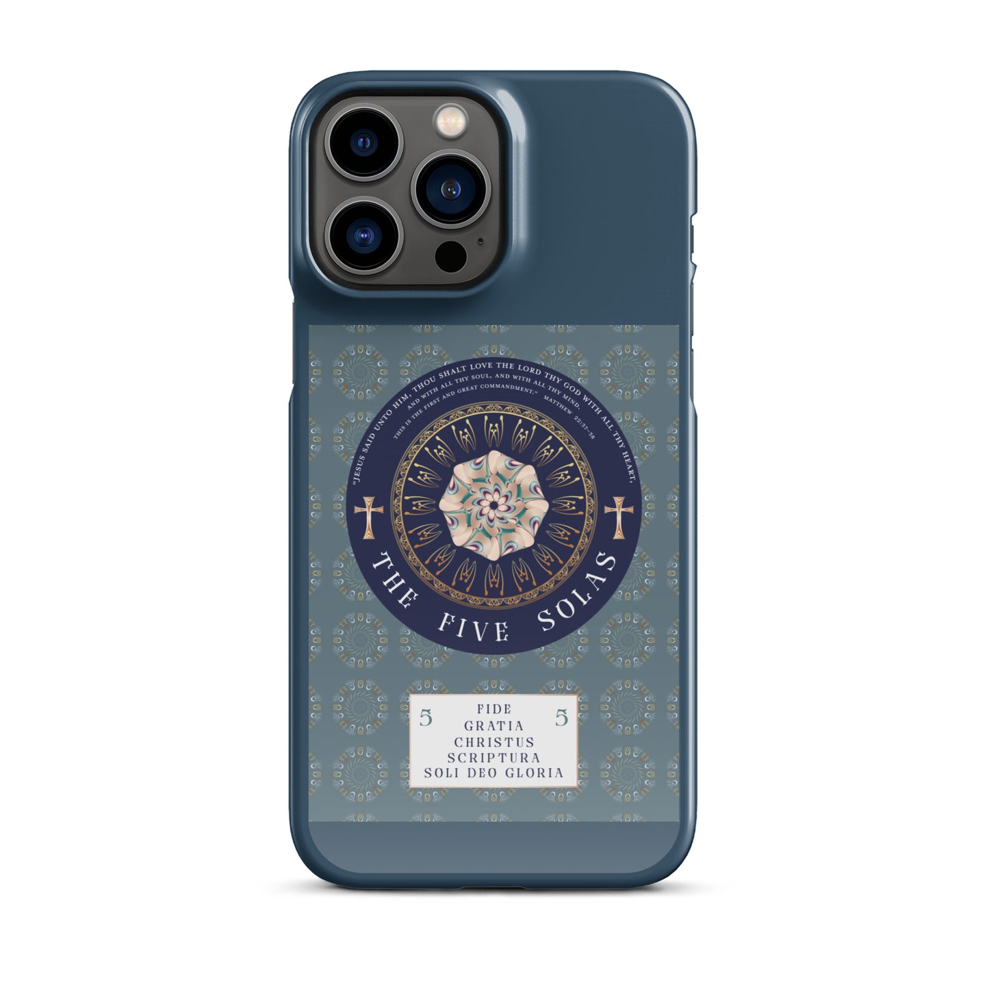 Snap case for iPhone® Kukloso The Five Solas of the Reformation No 10 A - Free Shipping