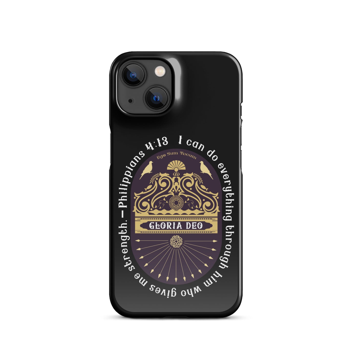 Snap case for iPhone® Kukloso Philippians 4:13 - Free Shipping