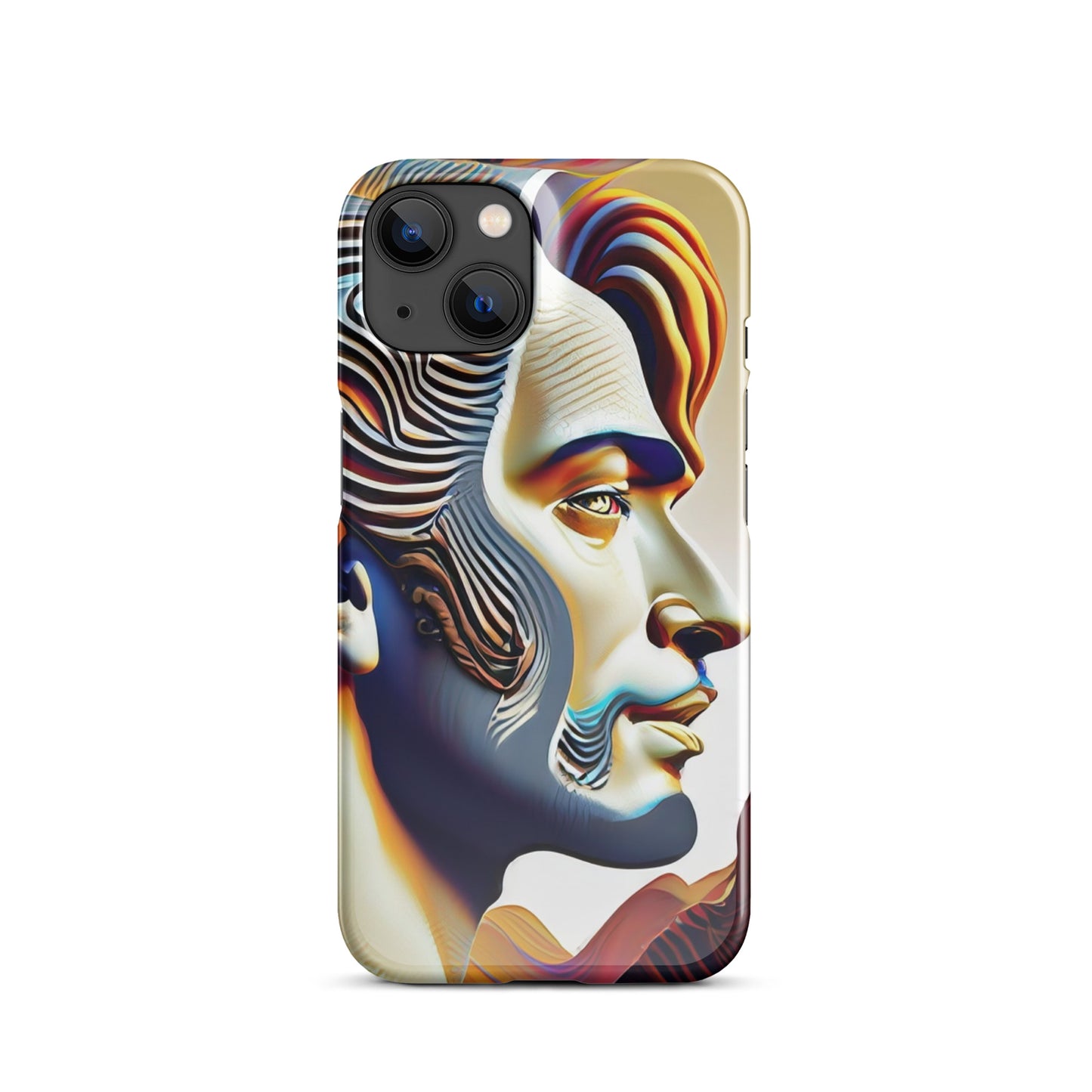 Snap case for iPhone® Kukloso Cubist Faces No 19 - Free Shipping