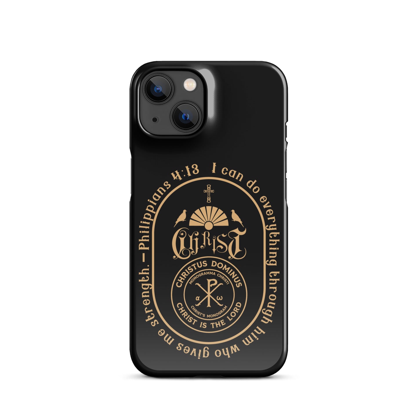 Snap case for iPhone® Kukloso Phillipians 4:13 A - Free Shipping