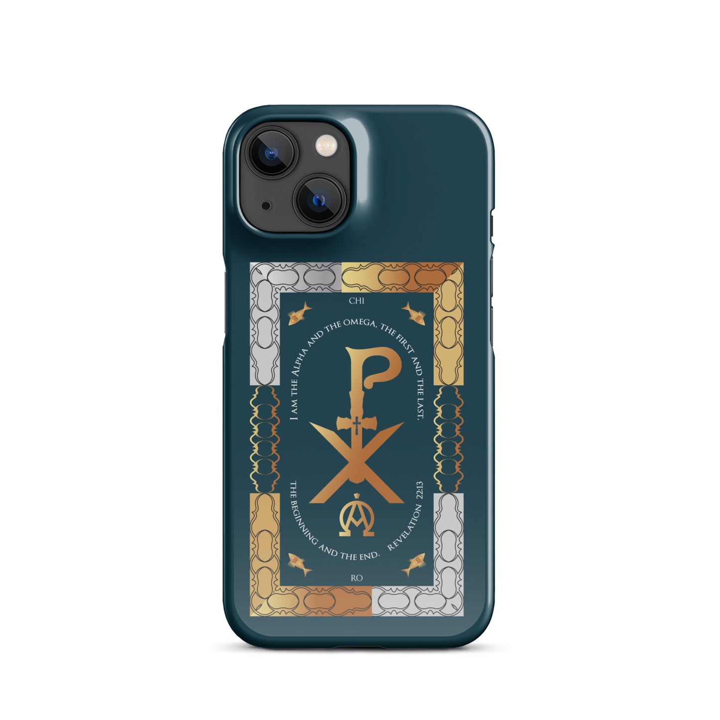 Snap case for iPhone® Kukloso CHI RO Christogram No 19 - Free Shipping